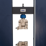 Dual Column Universal Testing Machine with Interchangeable Fixtures