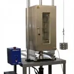 Torsion testing machine with oven to test automotive components