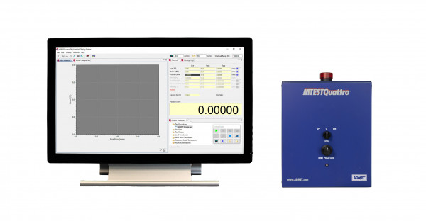 MTESTQuattro Material testing software Panel and Monitor