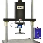 expert 5950 fatigue testing machine with compression platen and perforated base