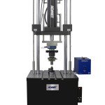 Axial Torsion Fatigue Material Testing System performing a test on a screw