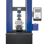 Flex Fixture for EN 14651 cement testing mounted on a 2655 material testing machine