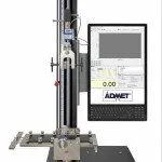 Tape peel test on a universal testing machine